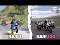 Download Lagu 100 HARI DI GTA 5 ! PERJALANAN MENJADI PEMBALAP MOTOR RESMI
