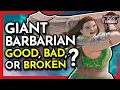 The Giant Barbarian wants you to get BIG MAD DND 5E Unearthed Arcana