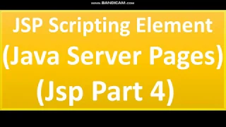 Scripting Elements in JSP in Hindi By Niketank Mogha Sir JSP Part 4