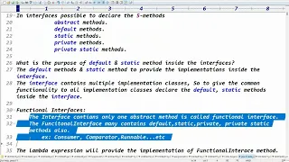 JAVA-8 NEW FEATURES SESSION-1 FunctionalInterface Lambda Expression Mr RATAN SIR