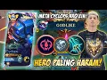 SUMPAH HARAM BANGET INI HERO! PERTAMA KALI NYOBAIN META CYCLOPS GOLDLANE RRQ XINNN! OP PARAH! | MLBB