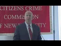 Full NYPD Commissioner O Neill Speaks At Criminal Justice Forum