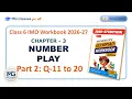 Class 6 IMO 2026-27 Workbook Chapter 3 Part 2