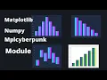 Matplotlib Numpy Mplcyberpunk Module Python Plot graph