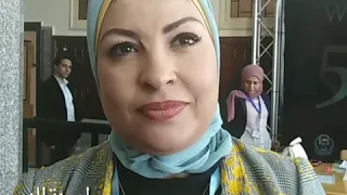 تصريحات حصرية للاستاذة الدكتورة امينه النمر عميد كلية التمريض 