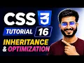 Inheritance CSS Optimization CSS Tutorial for Beginners 2026 Tutorial 16