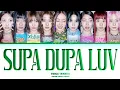 Lagu [AI COVER] TWICE - SUPA DUPA LUV original by BABYMONSTER (Color Coded Lyrics)
