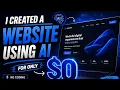 I Built a Website Using AI for 0 No Coding