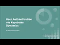 User-Authentication-via-Keystroke-Dynamics