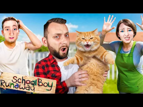 Video Thumbnail: Moji Prísni Rodičia mi Kúpili MAČKU v Schoolboy Runaway v Minecraft