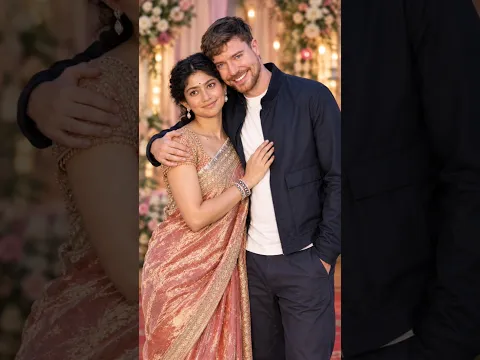 MrBeast Respects ,😍💞Indian Culture!#bollywood#mrbeast #saipallavi #trendingshorts #edit#shorts