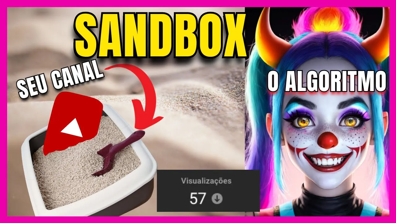 SANDBOX: MINHA EXPERIÊNCIA revelada! Segredos do algoritmo do YouTube