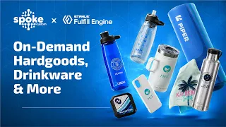 On Demand Hardgoods Drinkware More Fulfill Engine x Spoke Custom