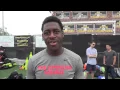 Joshua Hammond discusses recruiting by Ohio State Florida and Duke