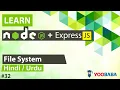 ExpressJS NodeJS File System Tutorial in Hindi Urdu
