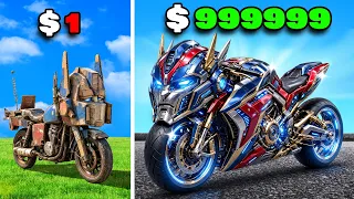 Level 1 to Level 1,000,000 TRANSFORMER Bikes in GTA 5