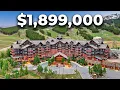 INSANE 1 899 000 Ski In Ski Out Luxury Vacation Estate