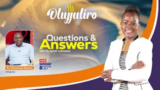 🔴OLUJJULIRO WITH PS SARAH LUBOYERA MUGERWA AND PS. EMMANUEL KAMYA || 20.09.2026