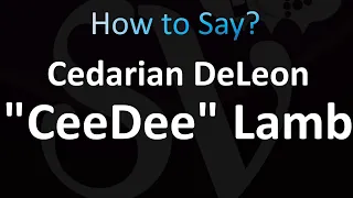 How to Pronounce Cedarian DeLeon CeeDee Lamb Correctly