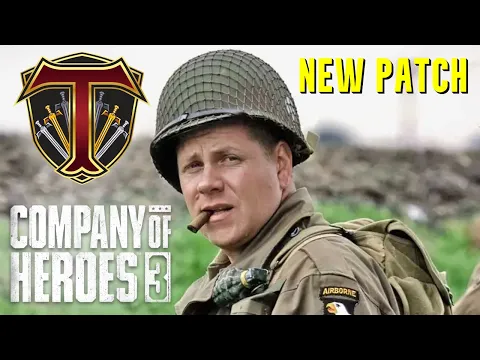 New Company of Heroes 3 Patch | Let's Play AIRBORNE, CURRAHEE! Multiplayer PVP