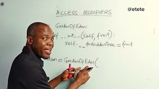 Python Basics Access Modifiers