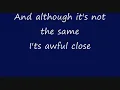 Forever & almost always-Kate Voegele with lyrics