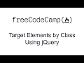 Target Elements by Class Using jQuery - jQuery