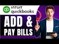 How to Add Pay Bills in QuickBooks Online Easily 2026