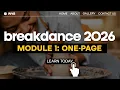 Learn Breakdance Builder for WordPress FREE - Module 1