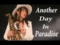 Download Lagu Another Day In Paradise - Phil Collins ( Saxophone Cover by Celia Baron )
