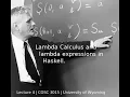Lecture 5 Lambda in Haskell