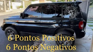 Pajero TR4 - 6 Pontos positivos e 6 pontos negativos - Mitsubishi