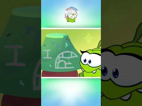 ABCD - Aprenda alfabetos com Om Nom #omnom #cuttherope #cartoon #aprenda #abcd #shorts