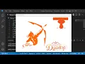 Lord SRI RAM drawing in python turtle Learnonpy
