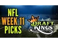 DraftKings NFL Week 11 Picks