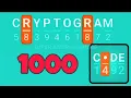 CRYPTOGRAM 1000