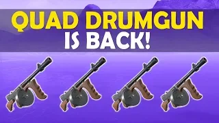 QUAD DRUM GUN IS BACK TILTED TOWERS DESTROYED