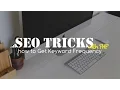 Get Keyword Frequency with PHP