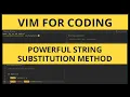 Mastering Vim Vim Substitute Command Explained Search and Replace Like a Pro