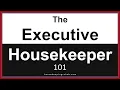 Housekeeping Training - Supervisors and Supervision