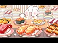 Sushi Animation Eating Show Animation ASMR