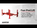 Four-Post Alignment Lift Overview