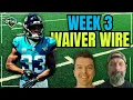Fantasy Football Waiver Wire Week 3 Targets 2025 Best Pickups Free Agents
