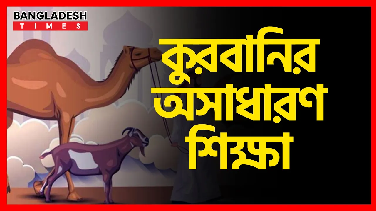 কুরবানির অসাধারণ শিক্ষা | ইসলামিক জ্ঞান