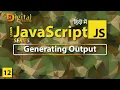 Different Ways to Generate Output in JavaScript JavaScript Tutorial in Hindi
