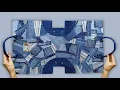 Download Lagu 👜 Сумка из джинсовой пиццы с хольнитенами. Джинсовые переделки ♻ Upcycling