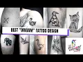 Origami Tattoo Designs 2026 Minimalist Japanese Paper Art Tattoo Ideas