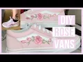 TUTORIAL DIY ROSE PATCH VANS Benny Ngo
