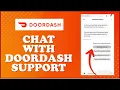 How to Chat with DoorDash Support 2024 Contact DoorDash Customer Support