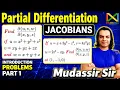 Jacobians Partial Differentiation Introduction Problems in Engineering Mathematics B Tech VTU